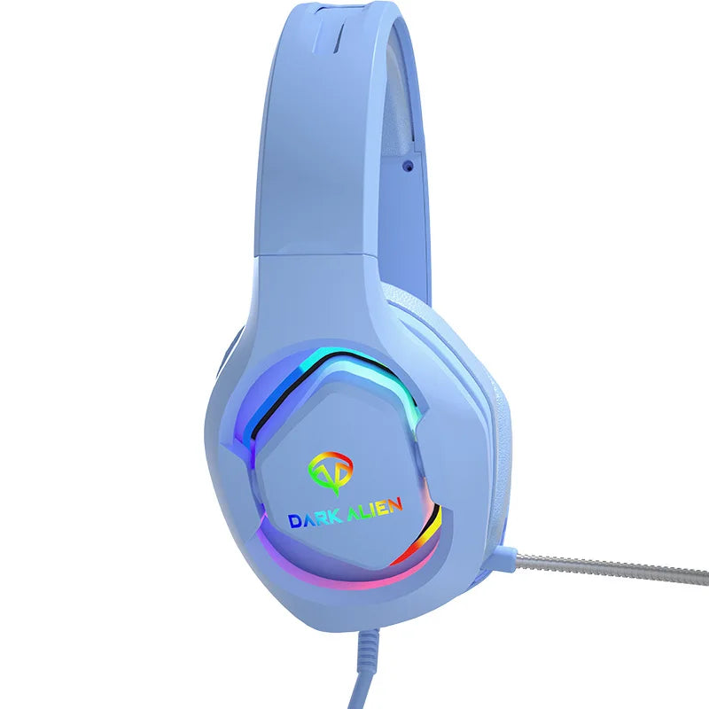 Gaming Headphones For PC/PS4/PS5 EKSA E1000 7.1 Surround RGB Gaming Headset Gamer USB Wired Headphones With Noise Cancelling Mic