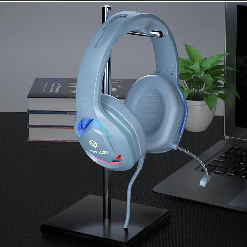 Gaming Headphones For PC/PS4/PS5 EKSA E1000 7.1 Surround RGB Gaming Headset Gamer USB Wired Headphones With Noise Cancelling Mic