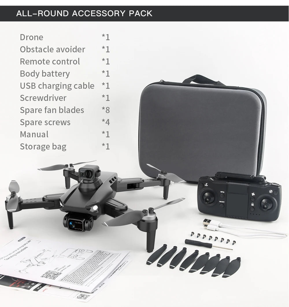 Drone professionnel L900 Pro SE MAX, GPS, 4K, WiFi 5G, caméra FPV, évitement d'obstacles à 360 °, moteur sans balais, quadriroto