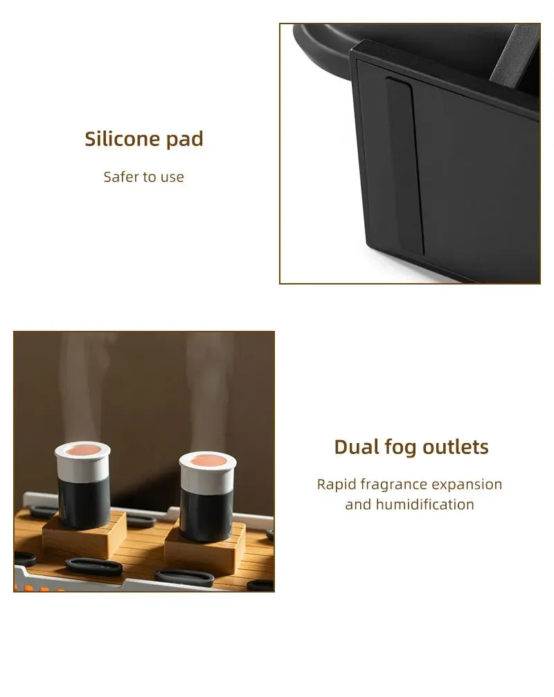 Titanic Ship Model Air Humidifier Remote Control Home 250ml Essential Oil Jellyfish Smoke Ring Spray Aroma Diffuser Humidifiers