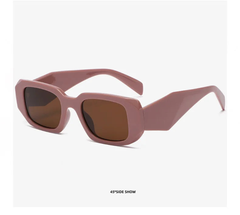 2024 New Sunglasses for Men Women Trendy Sun Glasses Goggle Man Brand Designer Square Glasses Shades Female Eyewear Oculos