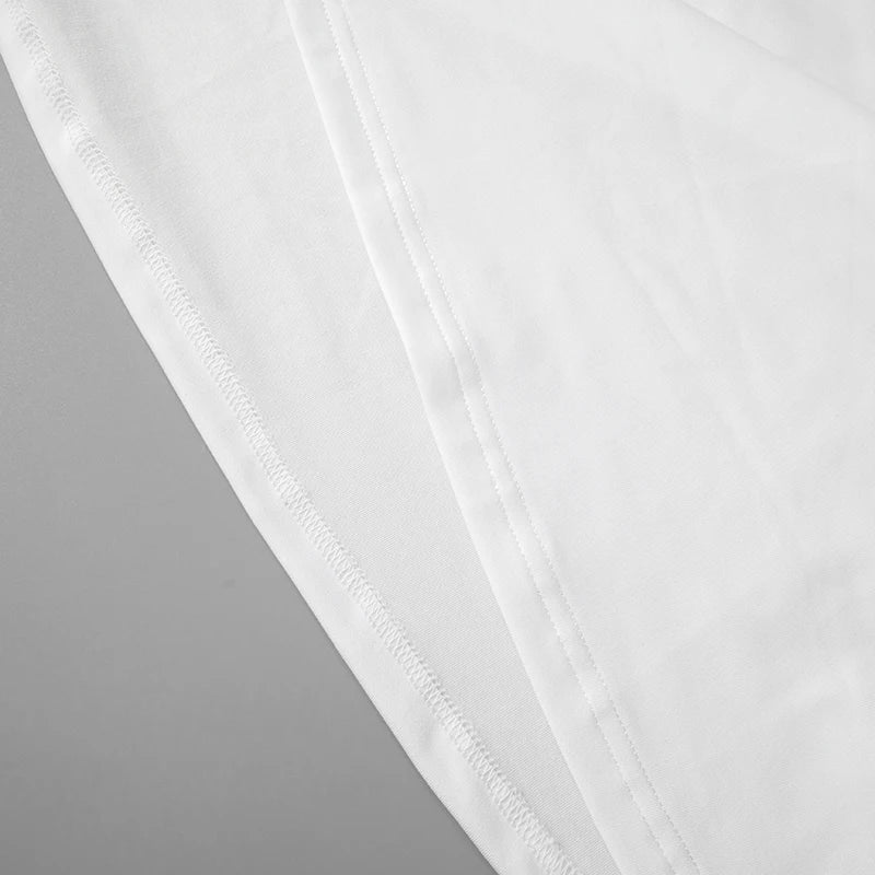 CUTENOVA Sexy Strapless Cut Out Bodycon Maxi Dress Women Off Shoulder Backless Solid White Sundress  Summer Beach Y2K Clothe