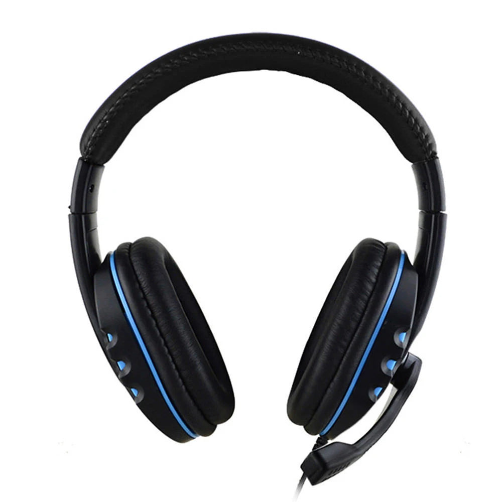 Headphones 3.5mm Wired Gaming Headset Earphones Music For PS4 Play Station 4 Game PC Chat computer With Microphone