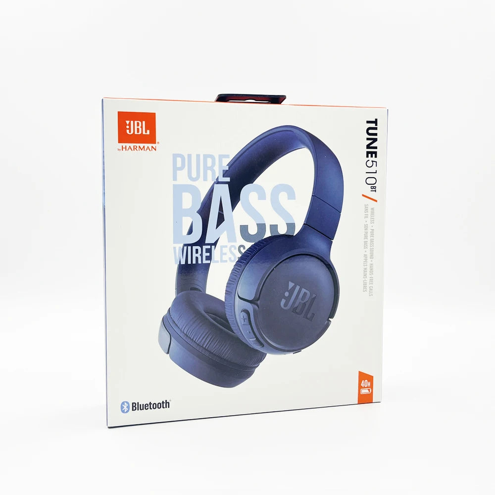 JBL Tune 510BT Wireless BluetoothHeadset 40 hours of battery life