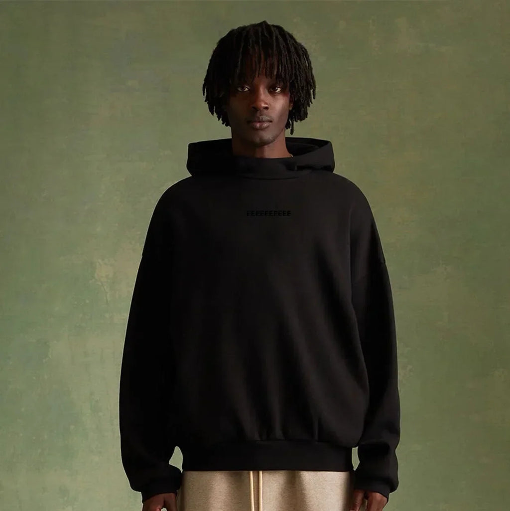 24ss Classic Brand Double Line Men's Hoodies Luxury Design Chest Silicone Small Letter Hoodie High Street Couple Large Coat Set