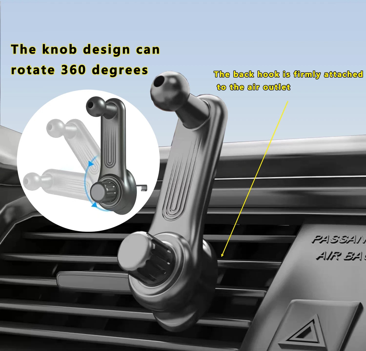 Car navigation phone holder for easy travel navigation, suitable for DS Automobiles DS3 DS4 DS9 DS5 car navigation holder