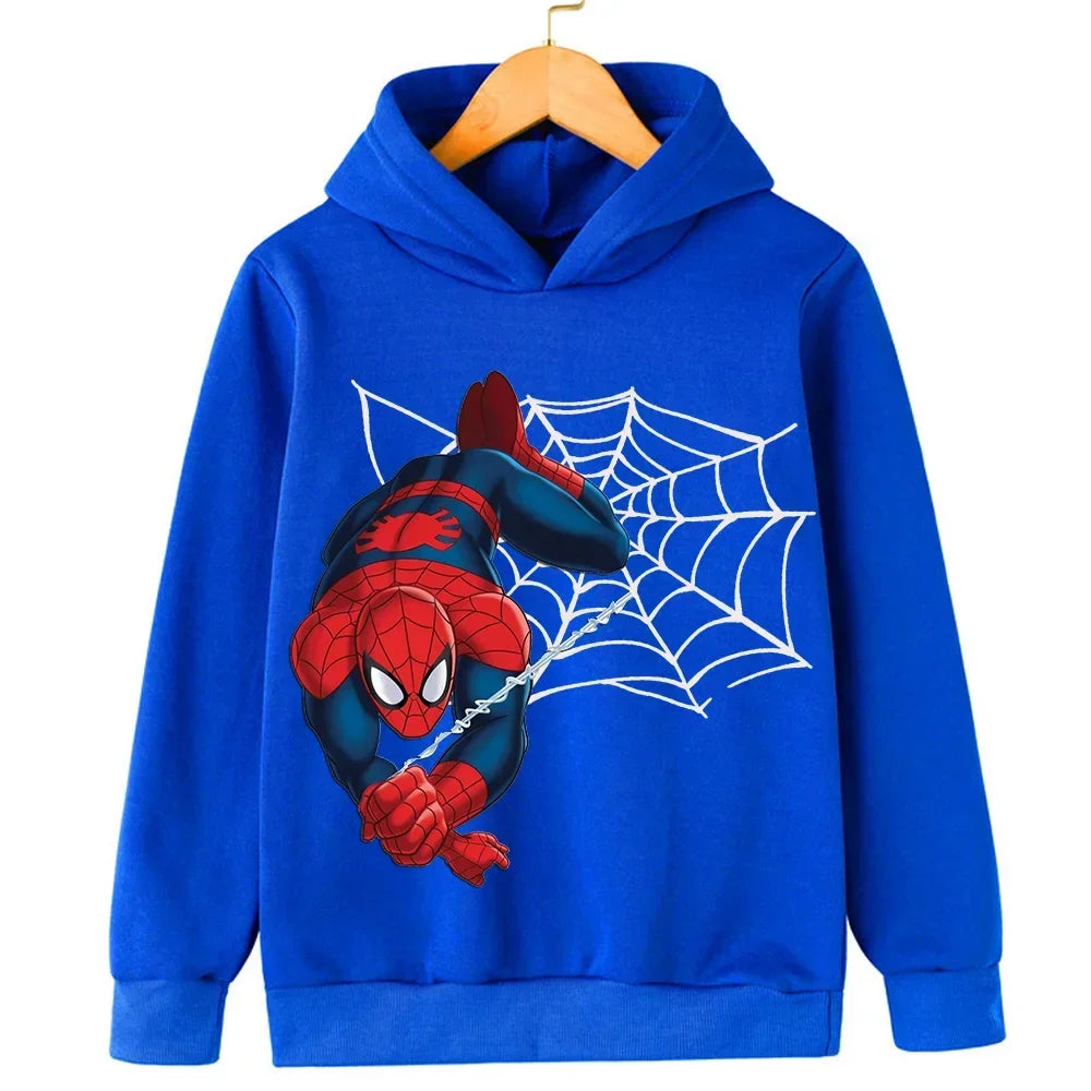 Deadpool & Wolverine New Children Hoodies Girl Boy Kids Fashion Pullover Autumn Winter Clothing Cartoons Casual Clothes Kid Tops