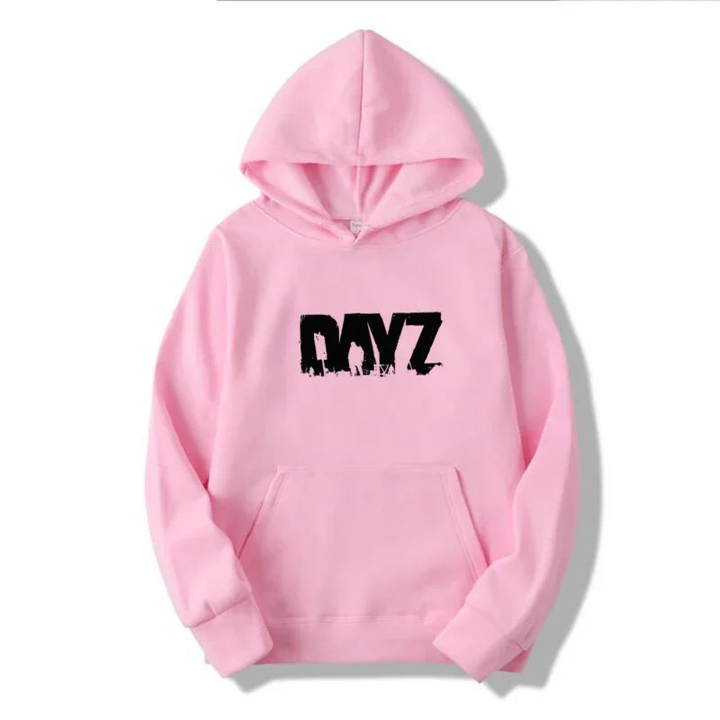 Fashion Dayz Graphical Printed Men Hoodies Spring Autumn Loose Tops Sweatshirts Male Hip Hop Streetwear Male Clothes