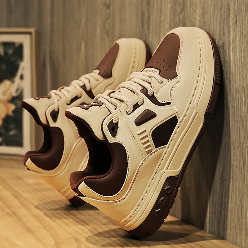 Loafers for Men with Heel Shoes Sneakers Sports Hand Made Promo Exercise Black Dark Womens Casual Female Shoes Dress