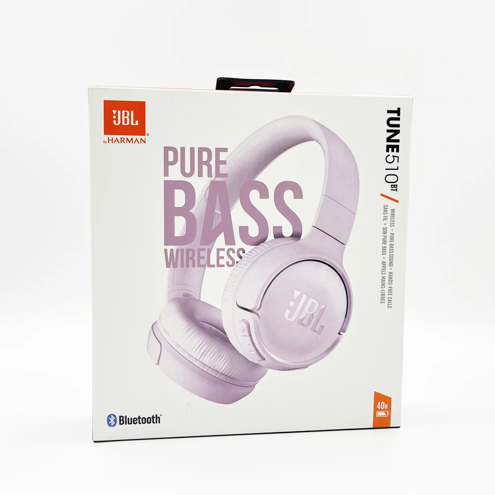 JBL Tune 510BT Wireless BluetoothHeadset 40 hours of battery life