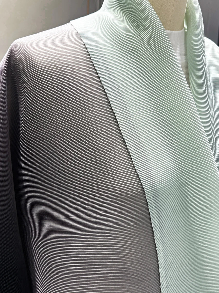 Dubai Prom Pleated Thin Long Coat For Women Elegant Casual Luxury Evening Party Pleated Chiffon Robe Plus Size Female Fashion