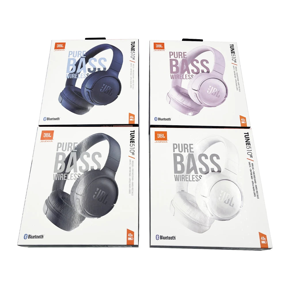 JBL Tune 510BT Wireless BluetoothHeadset 40 hours of battery life