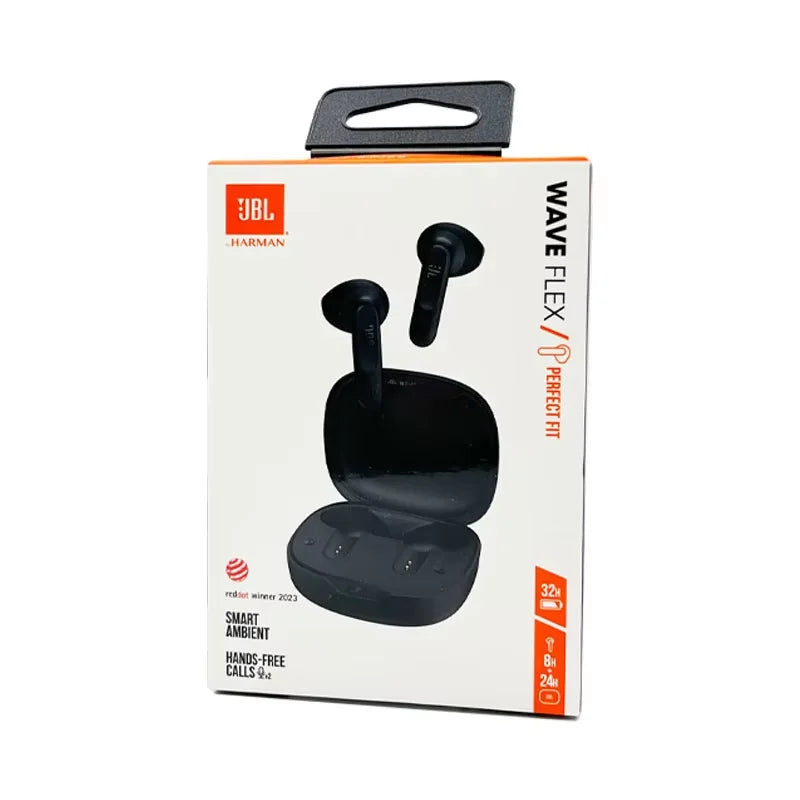 JBL WAVE FLEX Wireless Bluetooth In-Ear Headphones Noise Canceling Sports Waterproof Subwoofer Headphones