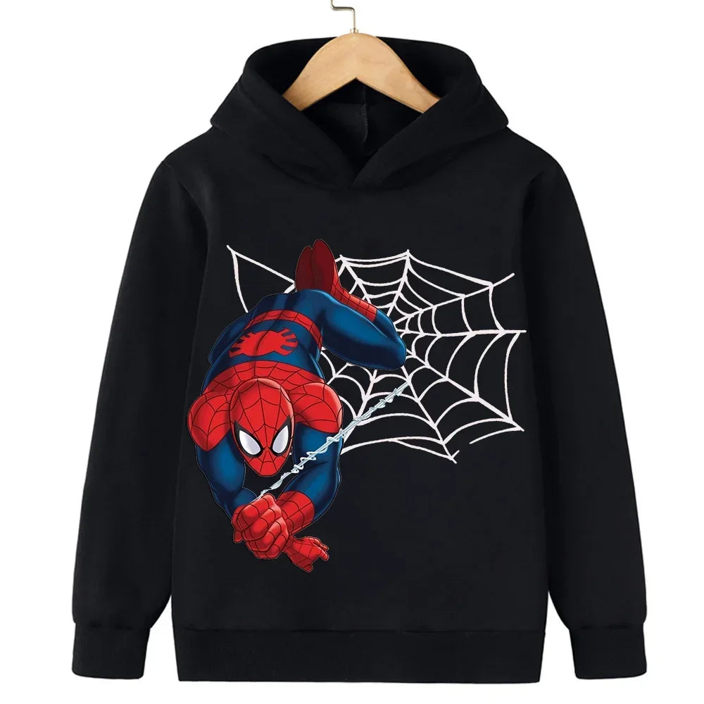 Deadpool & Wolverine New Children Hoodies Girl Boy Kids Fashion Pullover Autumn Winter Clothing Cartoons Casual Clothes Kid Tops