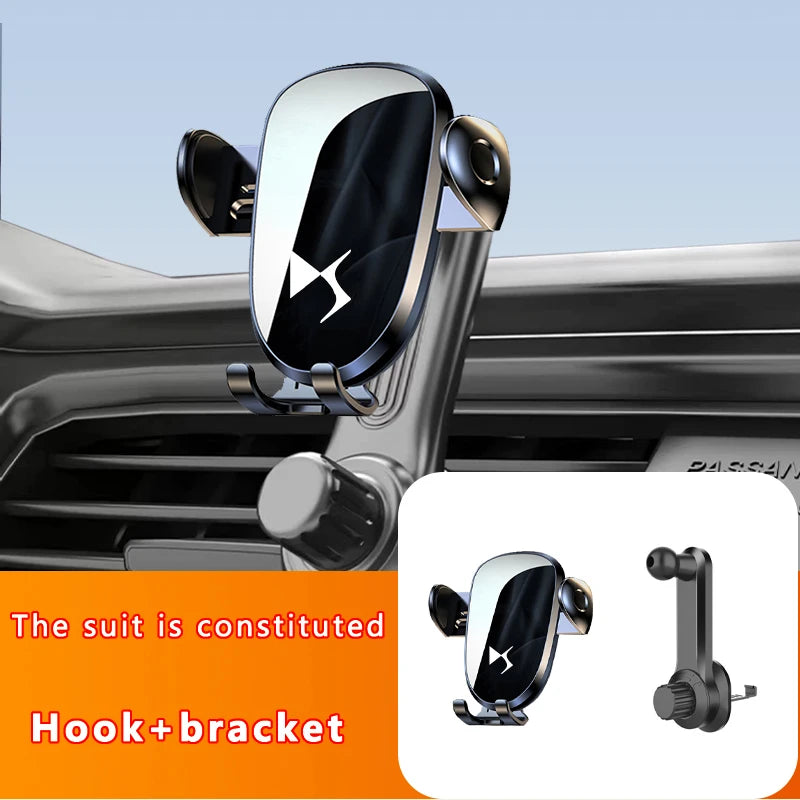 Car navigation phone holder for easy travel navigation, suitable for DS Automobiles DS3 DS4 DS9 DS5 car navigation holder