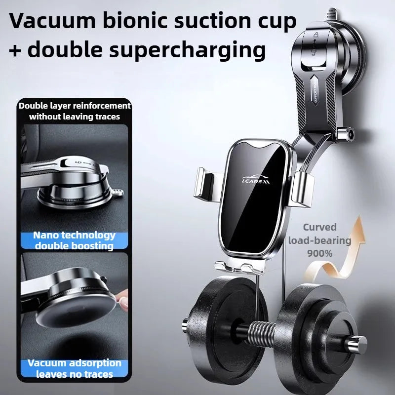 Car Phone Holder 360° Adjustable Car Phone Mount,Cell Phone Holders for Your Car for Dashboard Vent,All Smartphones & Car Models