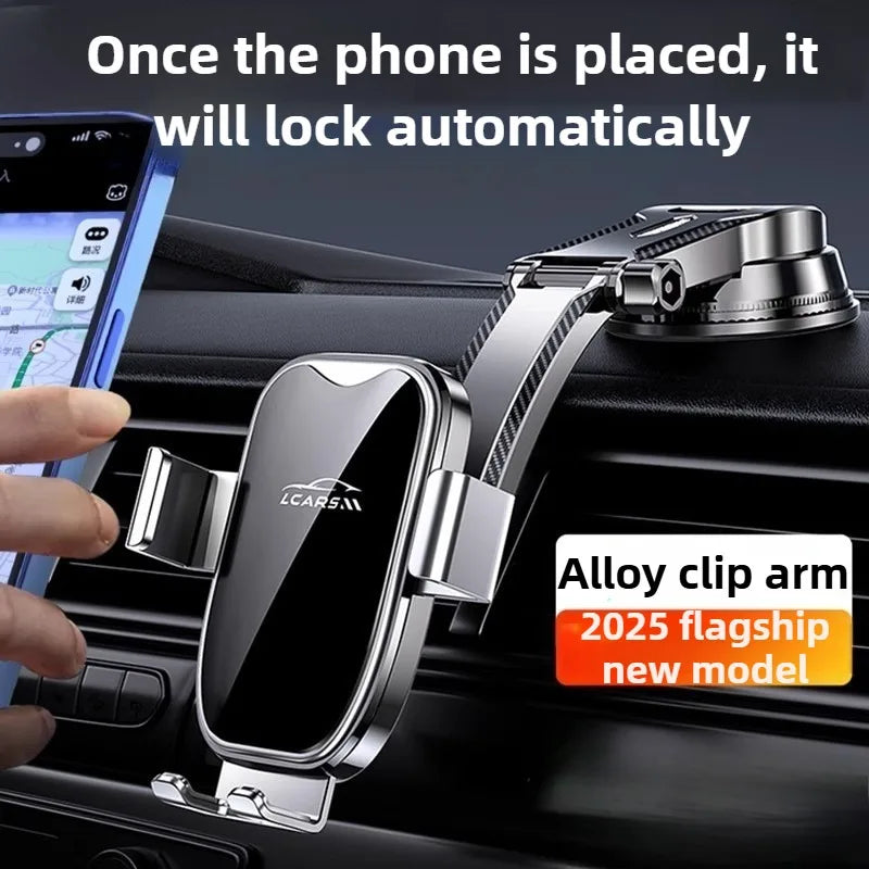 Car Phone Holder 360° Adjustable Car Phone Mount,Cell Phone Holders for Your Car for Dashboard Vent,All Smartphones & Car Models
