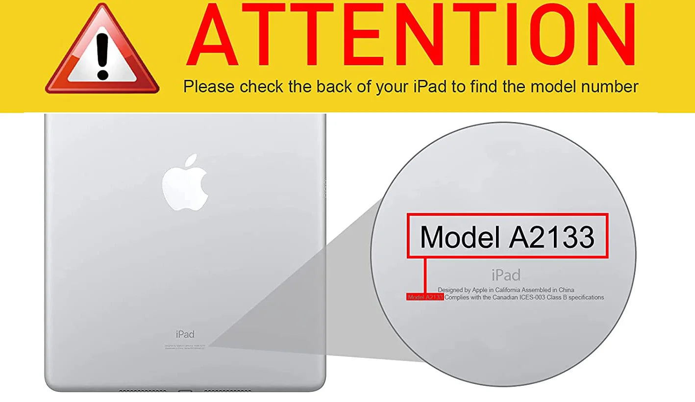 Case for IPad 2017 2018 9.7 IPad Air1 Air2 iPad 10.2 7th 8th 9th Gen Pu Leather Case Rotating Stand Smart Cover Auto Sleep Wake