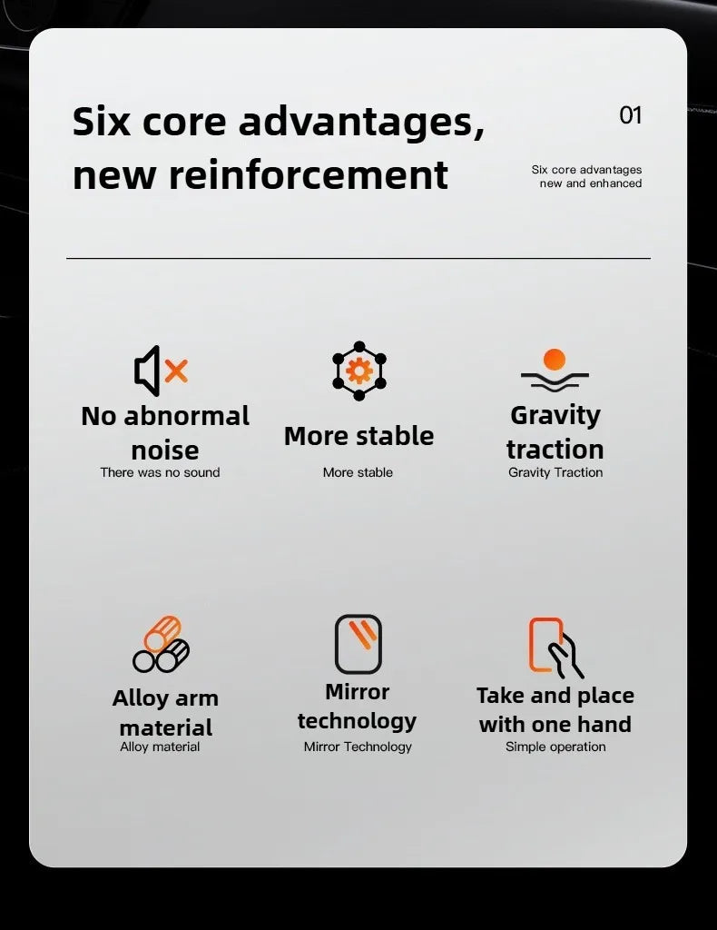 Car Phone Holder 360° Adjustable Car Phone Mount,Cell Phone Holders for Your Car for Dashboard Vent,All Smartphones & Car Models