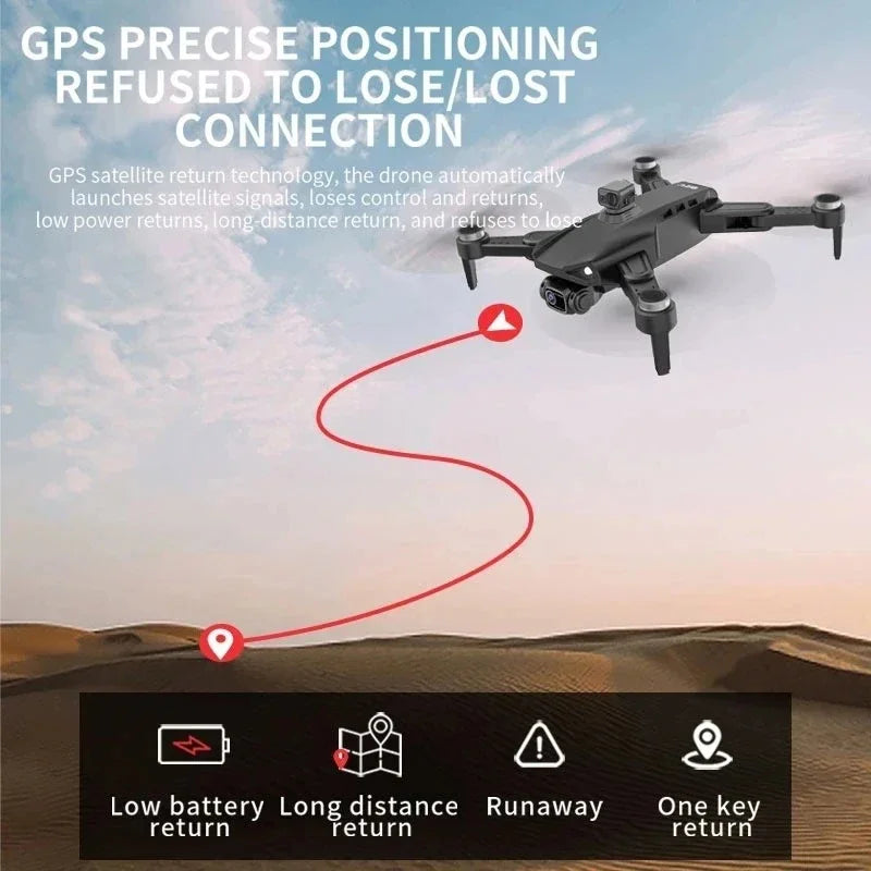 Drone professionnel L900 Pro SE MAX, GPS, 4K, WiFi 5G, caméra FPV, évitement d'obstacles à 360 °, moteur sans balais, quadriroto