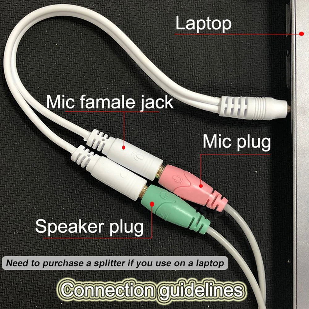 Gaming Headset Noise Canceling Microphone E-Sports Game 7.1 Stereo Surround Sound Wired Headphone for PS5 Xbox One Movie Music