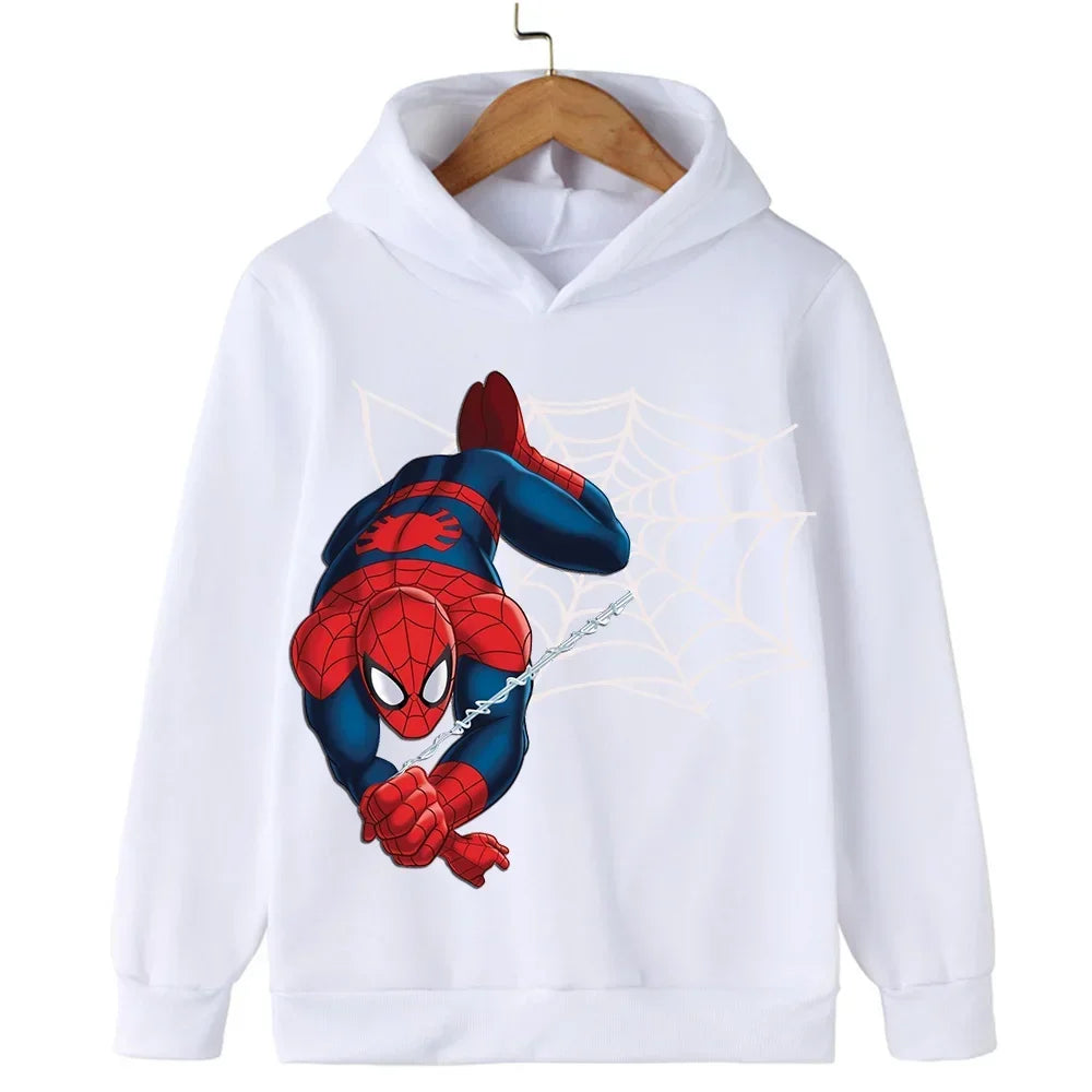 Deadpool & Wolverine New Children Hoodies Girl Boy Kids Fashion Pullover Autumn Winter Clothing Cartoons Casual Clothes Kid Tops