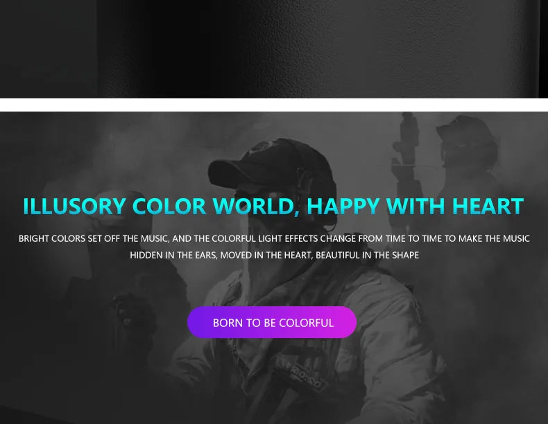 Gaming Headphones For PC/PS4/PS5 EKSA E1000 7.1 Surround RGB Gaming Headset Gamer USB Wired Headphones With Noise Cancelling Mic