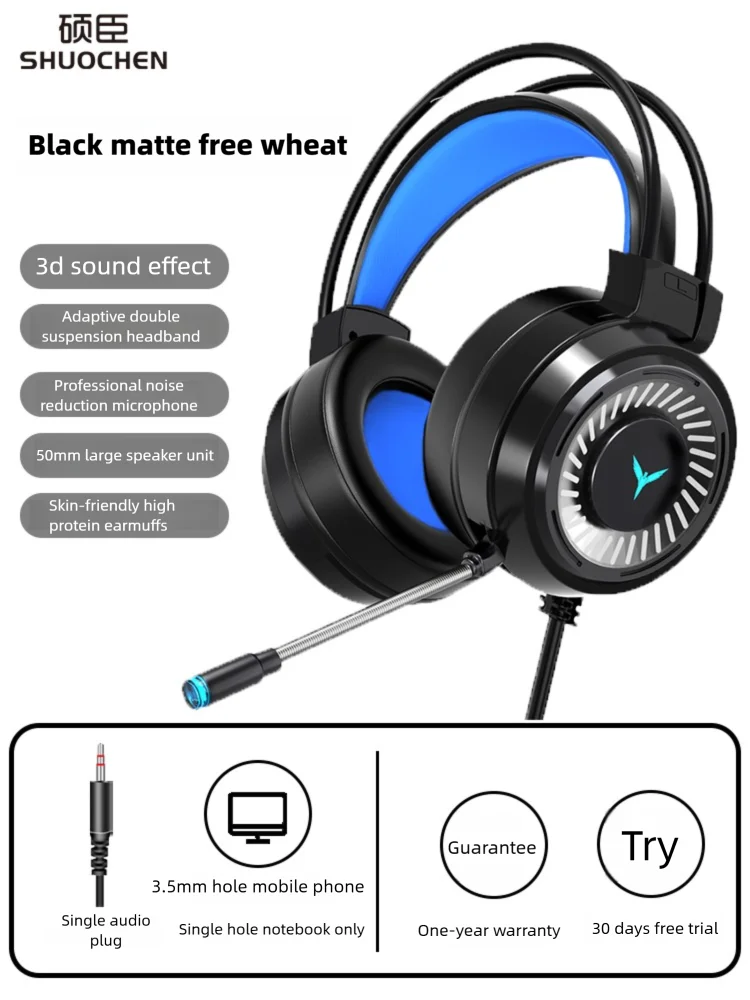 Hot Selling G58 Gaming Headphones Stereo Surround 7.1 Wired Headphones Microphones Esports Gaming Gear Over-ear headphones