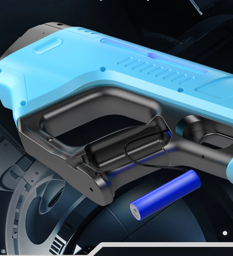 2025 New Automatic Water Absorbing Electric Water Gun Outdoor Beach Swimming Pool Entertainment Adults And Boy Kid Water Gun Toy