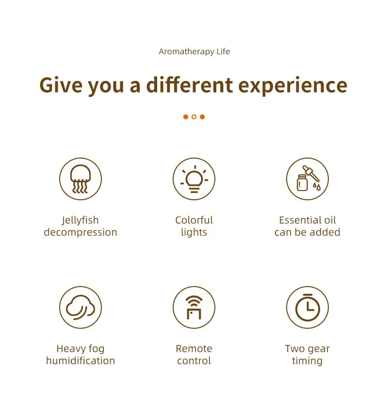 Titanic Ship Model Air Humidifier Remote Control Home 250ml Essential Oil Jellyfish Smoke Ring Spray Aroma Diffuser Humidifiers