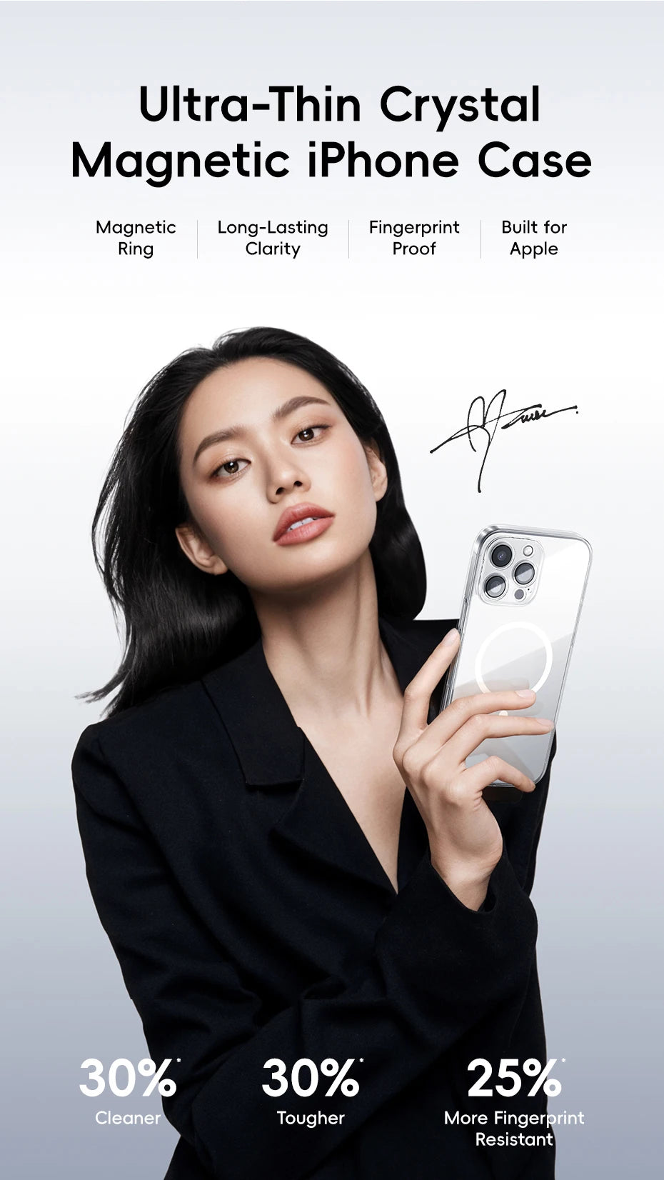 Baseus Magnetic Case for iPhone 16 15 14 Pro Max for MagSafe Wireless Charging PC Case for iPhone 13 12 11 Pro Max Funda Case