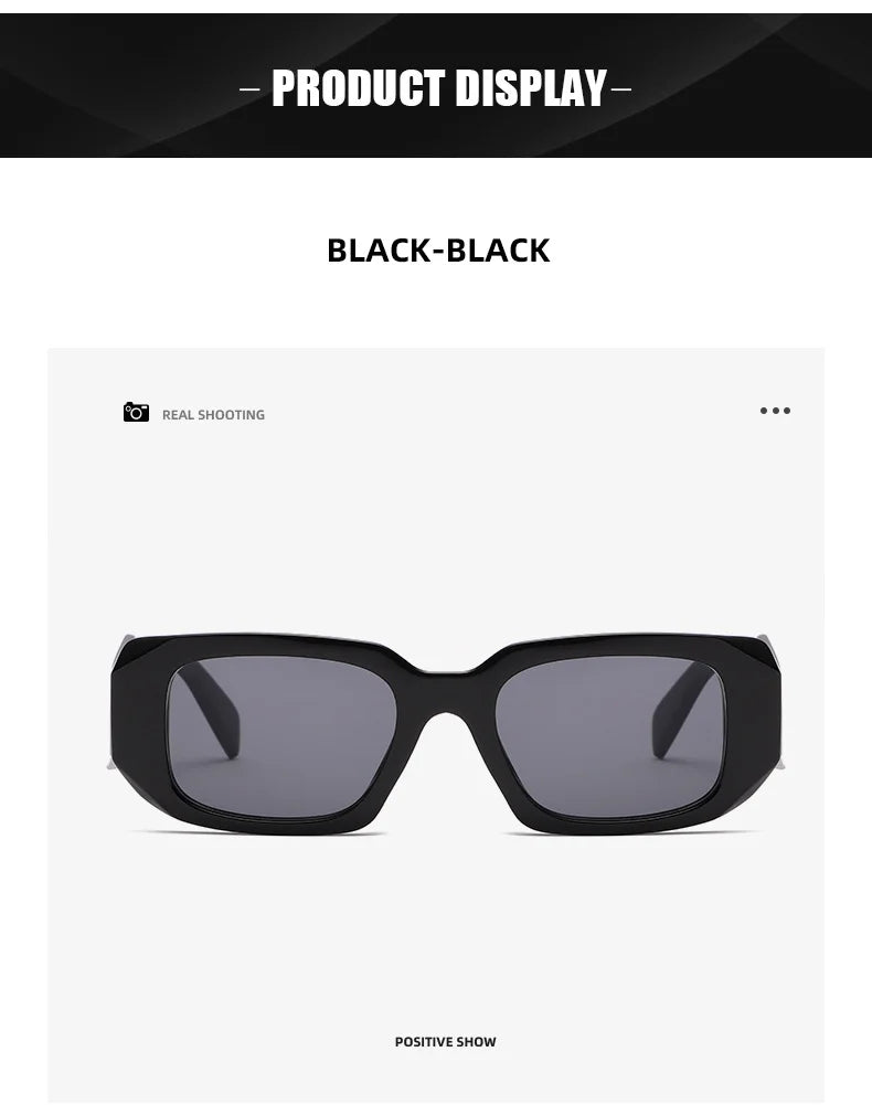 2024 New Sunglasses for Men Women Trendy Sun Glasses Goggle Man Brand Designer Square Glasses Shades Female Eyewear Oculos