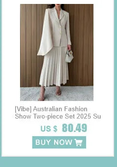 Fashion casual style 2 piece set outfits for women matching sets 2025 new cape shawl style lace up top+pleated skirt maxi dress
