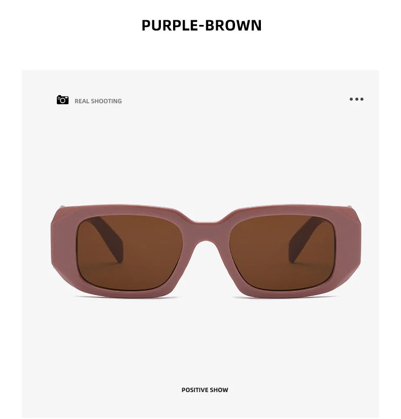 2024 New Sunglasses for Men Women Trendy Sun Glasses Goggle Man Brand Designer Square Glasses Shades Female Eyewear Oculos