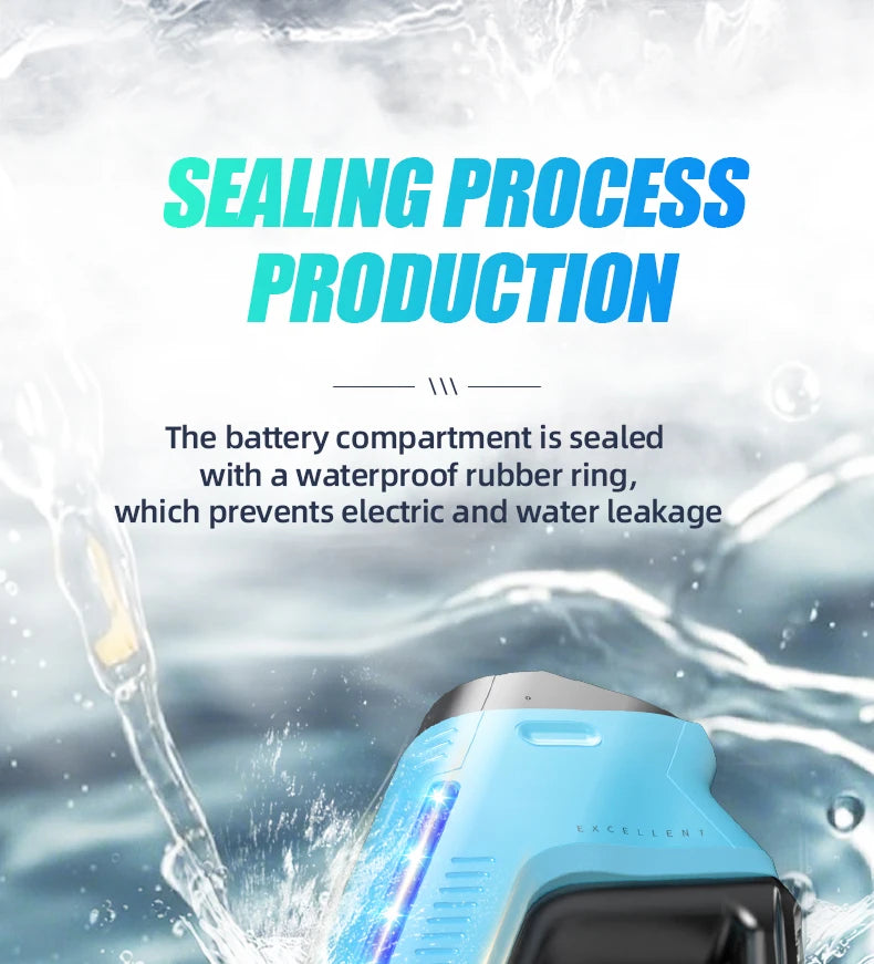 2025 New Automatic Water Absorbing Electric Water Gun Outdoor Beach Swimming Pool Entertainment Adults And Boy Kid Water Gun Toy