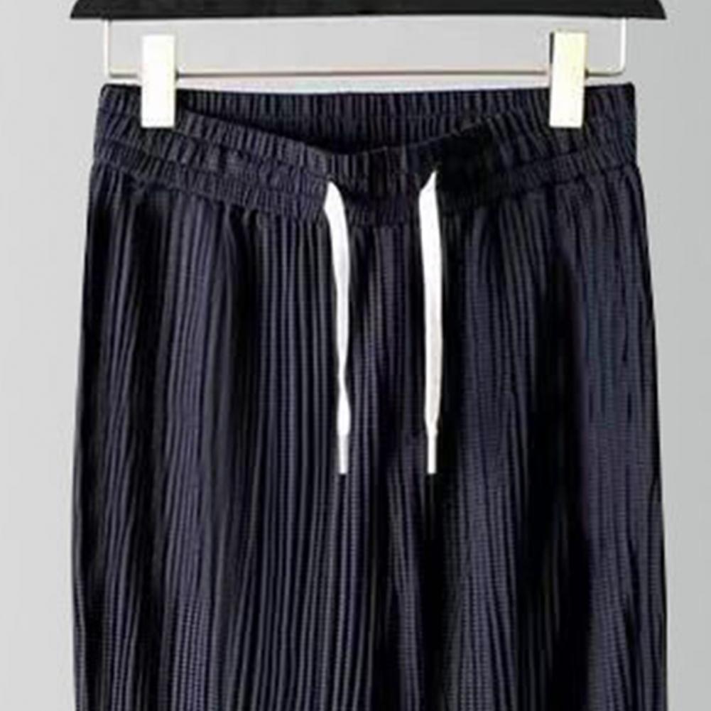 1 Set Stylish Men Outfit Thin Beach Outfit Pocket Washable Pleats Male Outfit  Stretchy