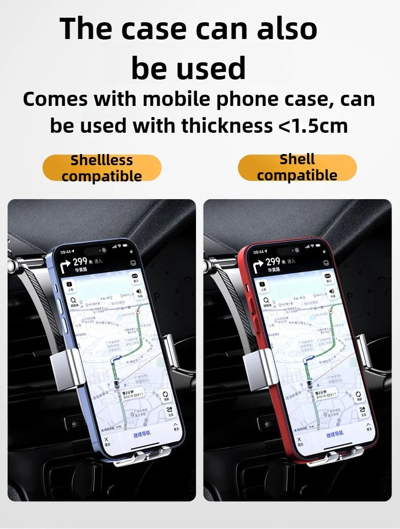 Car Phone Holder 360° Adjustable Car Phone Mount,Cell Phone Holders for Your Car for Dashboard Vent,All Smartphones & Car Models