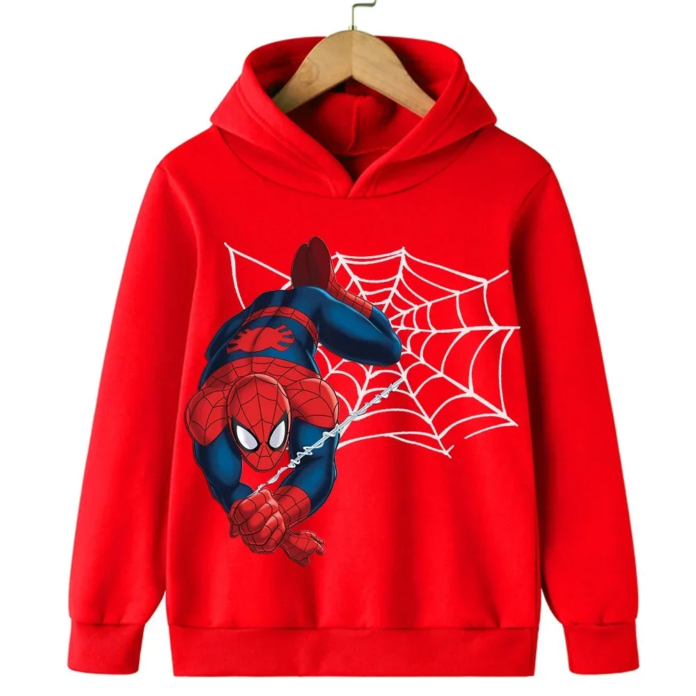 Deadpool & Wolverine New Children Hoodies Girl Boy Kids Fashion Pullover Autumn Winter Clothing Cartoons Casual Clothes Kid Tops