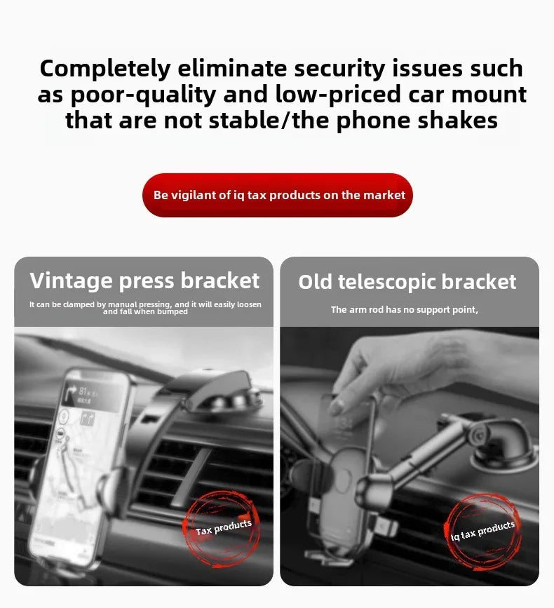 Car Phone Holder 360° Adjustable Car Phone Mount,Cell Phone Holders for Your Car for Dashboard Vent,All Smartphones & Car Models