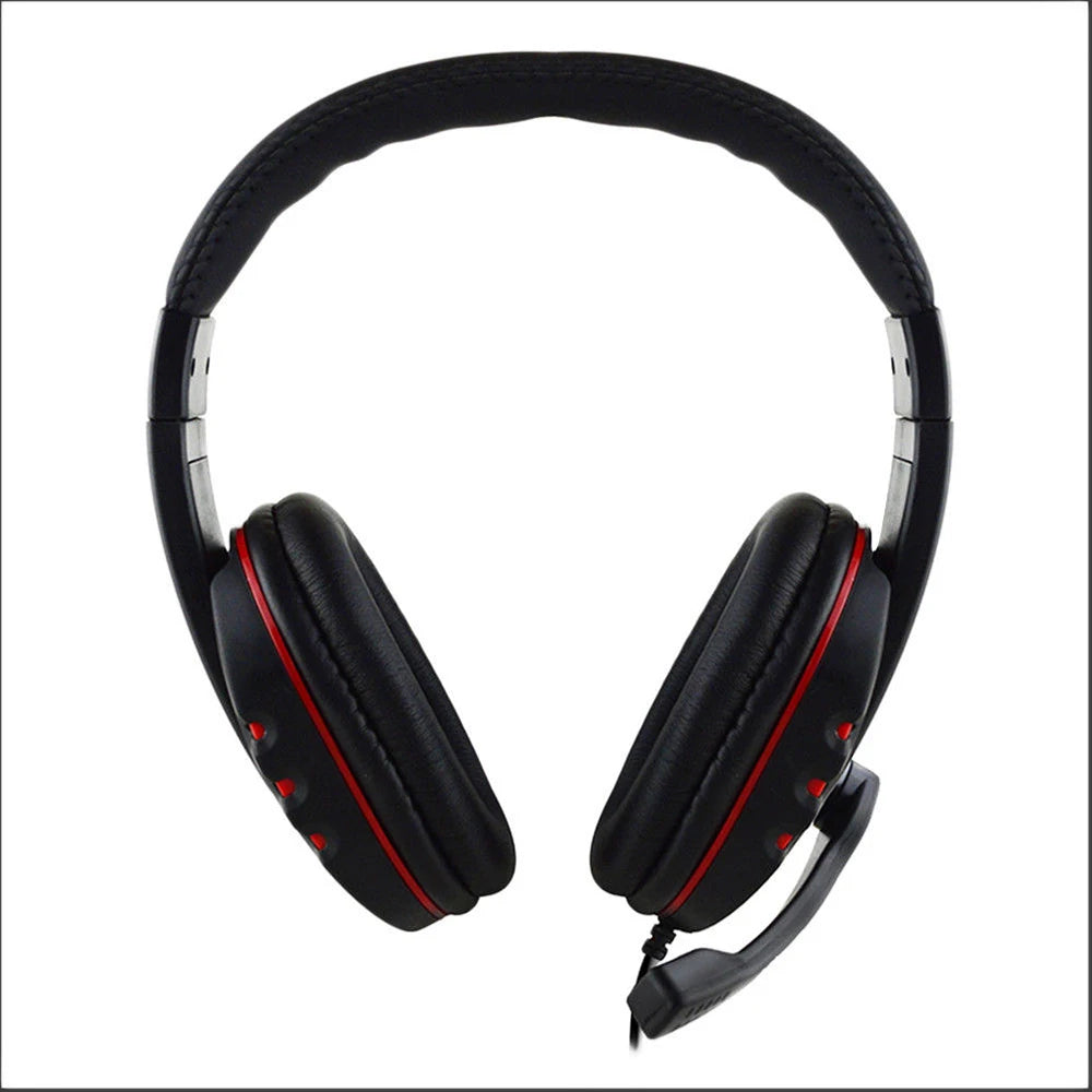 Headphones 3.5mm Wired Gaming Headset Earphones Music For PS4 Play Station 4 Game PC Chat computer With Microphone